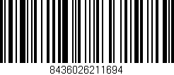 Código de barras (EAN, GTIN, SKU, ISBN): '8436026211694'