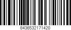 Código de barras (EAN, GTIN, SKU, ISBN): '8436532171420'