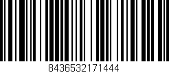 Código de barras (EAN, GTIN, SKU, ISBN): '8436532171444'