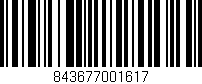 Código de barras (EAN, GTIN, SKU, ISBN): '843677001617'