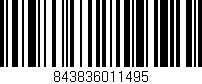 Código de barras (EAN, GTIN, SKU, ISBN): '843836011495'
