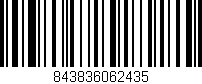 Código de barras (EAN, GTIN, SKU, ISBN): '843836062435'