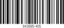 Código de barras (EAN, GTIN, SKU, ISBN): '843895-405'