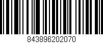 Código de barras (EAN, GTIN, SKU, ISBN): '843896202070'