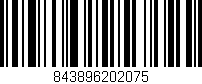 Código de barras (EAN, GTIN, SKU, ISBN): '843896202075'