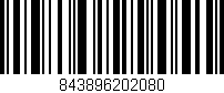 Código de barras (EAN, GTIN, SKU, ISBN): '843896202080'