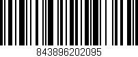 Código de barras (EAN, GTIN, SKU, ISBN): '843896202095'