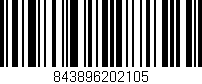 Código de barras (EAN, GTIN, SKU, ISBN): '843896202105'