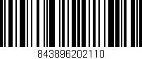 Código de barras (EAN, GTIN, SKU, ISBN): '843896202110'