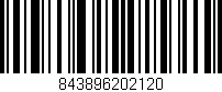 Código de barras (EAN, GTIN, SKU, ISBN): '843896202120'
