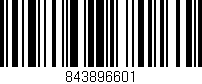 Código de barras (EAN, GTIN, SKU, ISBN): '843896601'