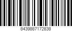 Código de barras (EAN, GTIN, SKU, ISBN): '8439887172838'