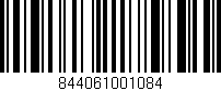 Código de barras (EAN, GTIN, SKU, ISBN): '844061001084'