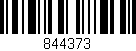 Código de barras (EAN, GTIN, SKU, ISBN): '844373'