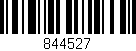 Código de barras (EAN, GTIN, SKU, ISBN): '844527'