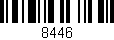 Código de barras (EAN, GTIN, SKU, ISBN): '8446'
