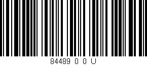 Código de barras (EAN, GTIN, SKU, ISBN): '84489_0_0_U'