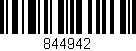 Código de barras (EAN, GTIN, SKU, ISBN): '844942'