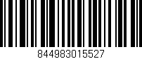 Código de barras (EAN, GTIN, SKU, ISBN): '844983015527'