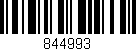Código de barras (EAN, GTIN, SKU, ISBN): '844993'
