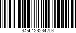 Código de barras (EAN, GTIN, SKU, ISBN): '8450136234206'