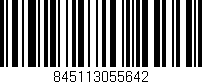 Código de barras (EAN, GTIN, SKU, ISBN): '845113055642'
