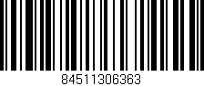 Código de barras (EAN, GTIN, SKU, ISBN): '84511306363'