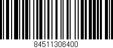 Código de barras (EAN, GTIN, SKU, ISBN): '84511306400'