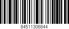 Código de barras (EAN, GTIN, SKU, ISBN): '84511306844'