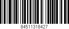 Código de barras (EAN, GTIN, SKU, ISBN): '84511318427'