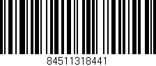Código de barras (EAN, GTIN, SKU, ISBN): '84511318441'
