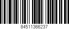 Código de barras (EAN, GTIN, SKU, ISBN): '84511366237'