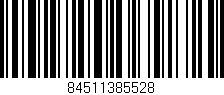 Código de barras (EAN, GTIN, SKU, ISBN): '84511385528'