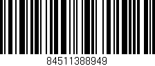 Código de barras (EAN, GTIN, SKU, ISBN): '84511388949'