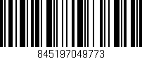 Código de barras (EAN, GTIN, SKU, ISBN): '845197049773'
