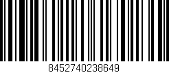 Código de barras (EAN, GTIN, SKU, ISBN): '8452740238649'