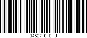 Código de barras (EAN, GTIN, SKU, ISBN): '84527_0_0_U'