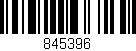 Código de barras (EAN, GTIN, SKU, ISBN): '845396'