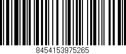 Código de barras (EAN, GTIN, SKU, ISBN): '8454153975265'