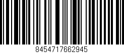 Código de barras (EAN, GTIN, SKU, ISBN): '8454717662945'