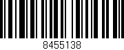 Código de barras (EAN, GTIN, SKU, ISBN): '8455138'