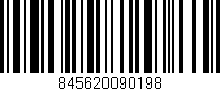 Código de barras (EAN, GTIN, SKU, ISBN): '845620090198'