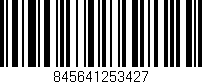 Código de barras (EAN, GTIN, SKU, ISBN): '845641253427'
