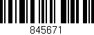 Código de barras (EAN, GTIN, SKU, ISBN): '845671'
