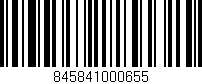 Código de barras (EAN, GTIN, SKU, ISBN): '845841000655'