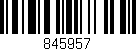 Código de barras (EAN, GTIN, SKU, ISBN): '845957'