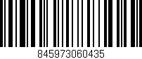 Código de barras (EAN, GTIN, SKU, ISBN): '845973060435'