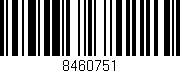Código de barras (EAN, GTIN, SKU, ISBN): '8460751'