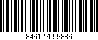Código de barras (EAN, GTIN, SKU, ISBN): '846127059886'