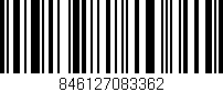 Código de barras (EAN, GTIN, SKU, ISBN): '846127083362'